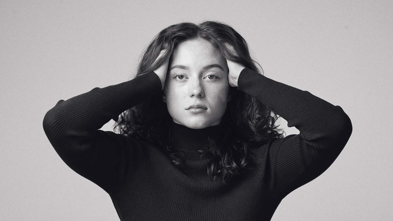 Black and white woman editorial art fashion portrait NYC