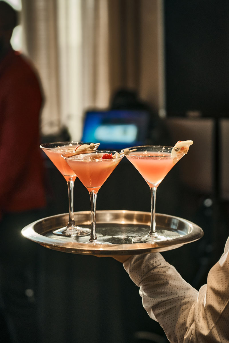 NYC gala hospitality service cocktails luxury event photography