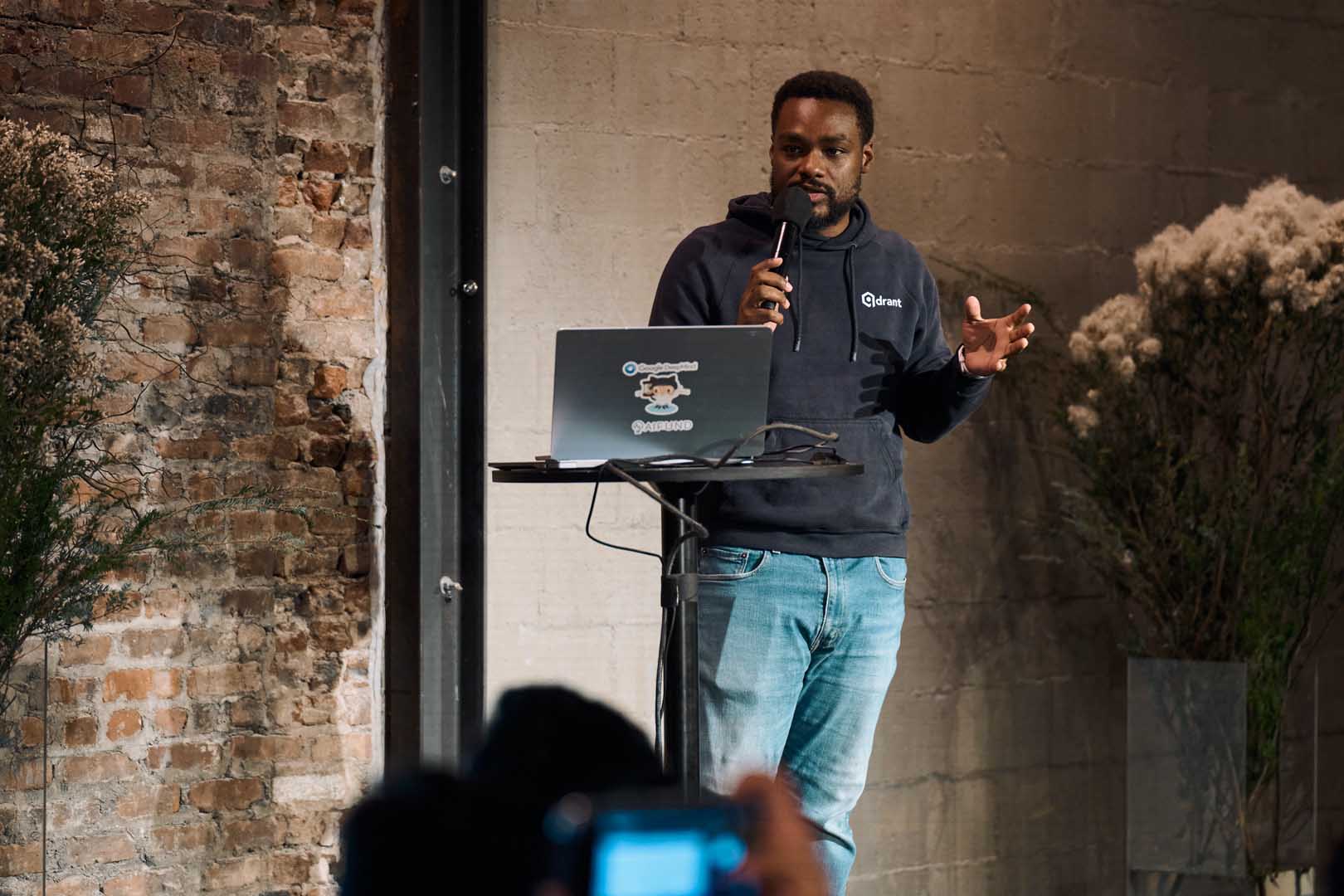 Tech conference speaker presentation NYC