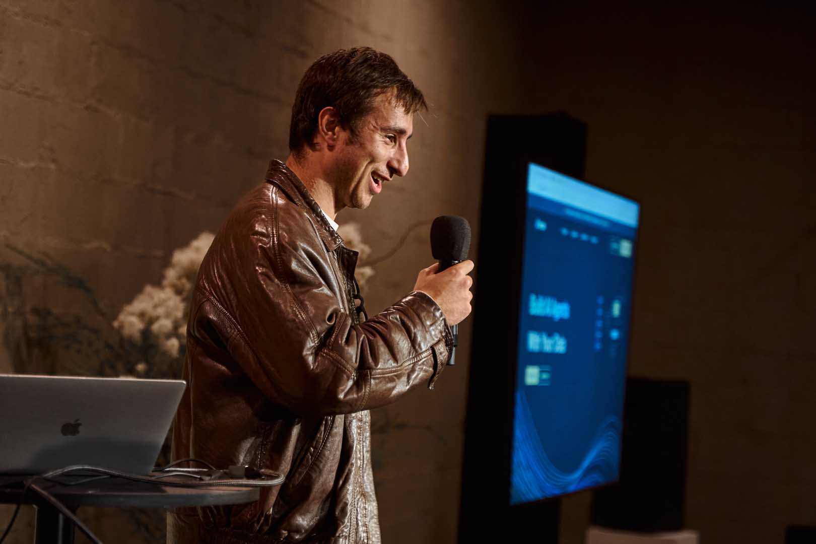 Tech conference crowd engagement NYC